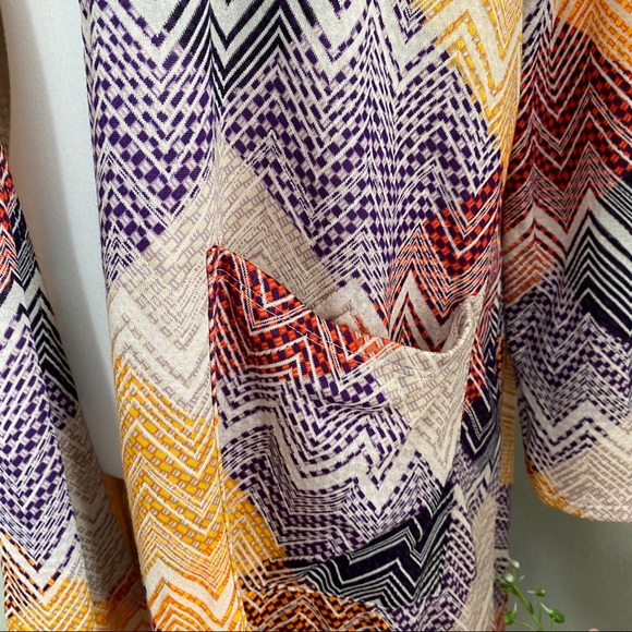 NWOT LuLaRoe Zig Zag Sarah Cardigan - Picture 4 of 7